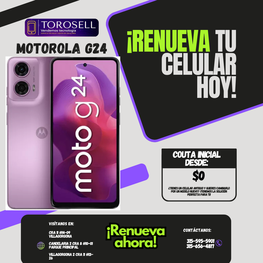 MOTOROLA G24 4/256GB