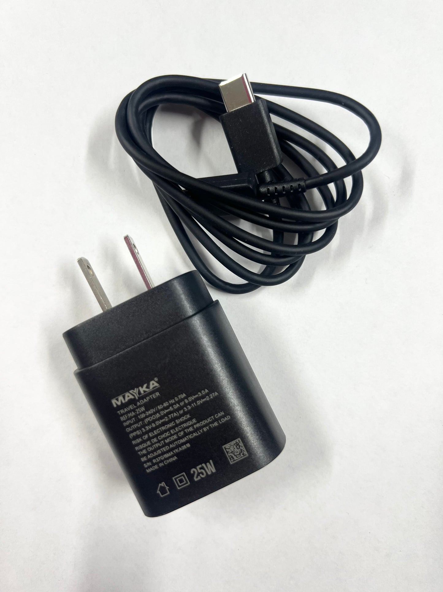 CARGADOR DE MAYKA TC A TC 25W