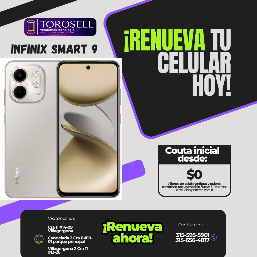 INFINIX SMART 9 3RAM/64GB