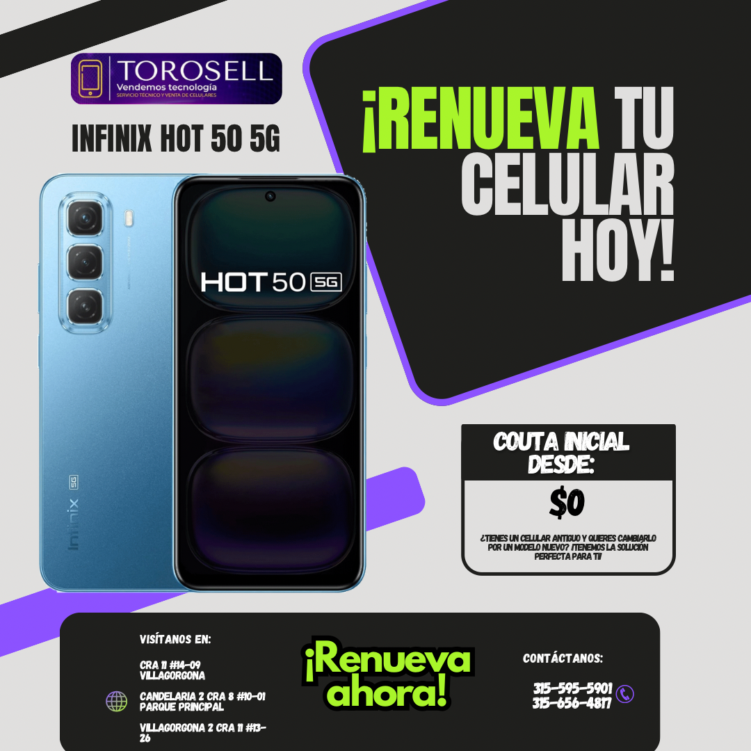INFINIX HOT 50 5G 8/256