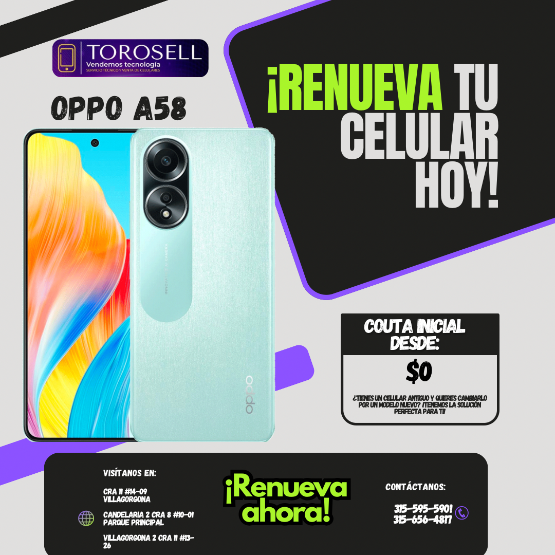 OPPO A58 6/128GB