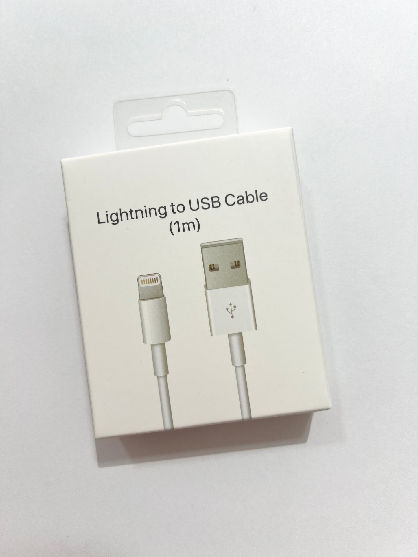 CABLE DE IPHONE LIGHTNING A USB DE 1 METRO