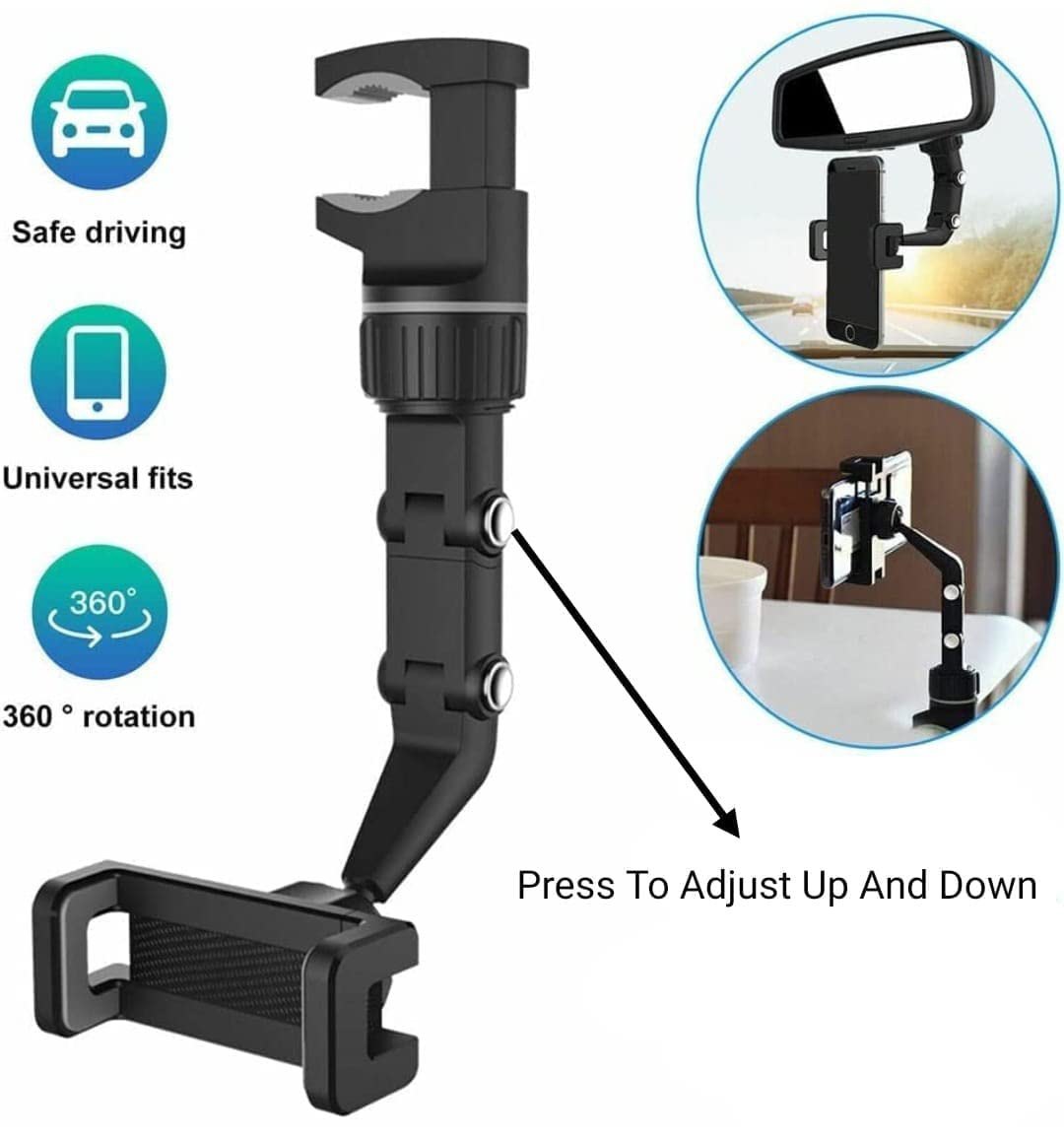 phone holder 360 free rotation