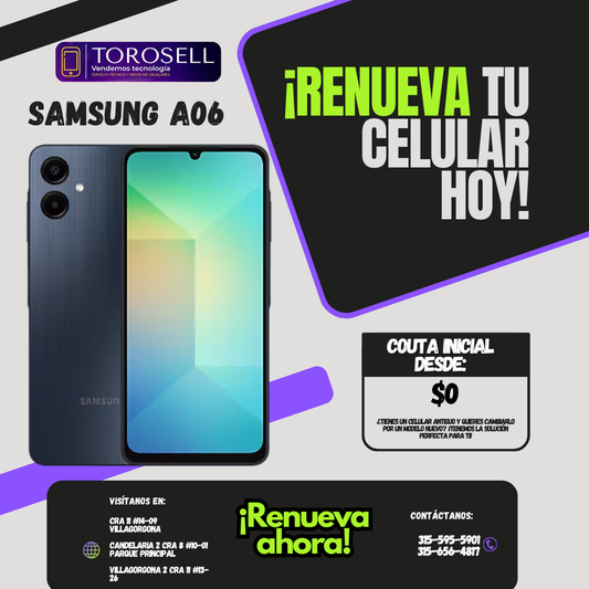 SAMSUNG A06 4/128GB