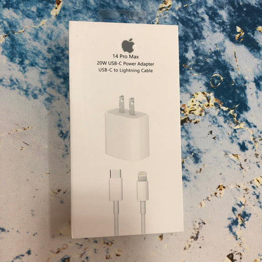 CARGADOR IPHONE LIGHTNING TIPO C A IPHONE 20W
