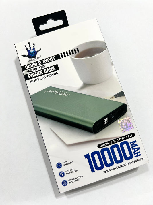 POWER BANK AMERICAN 10000MAH