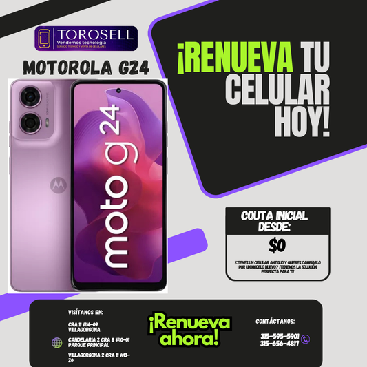 MOTOROLA G24 4/256GB