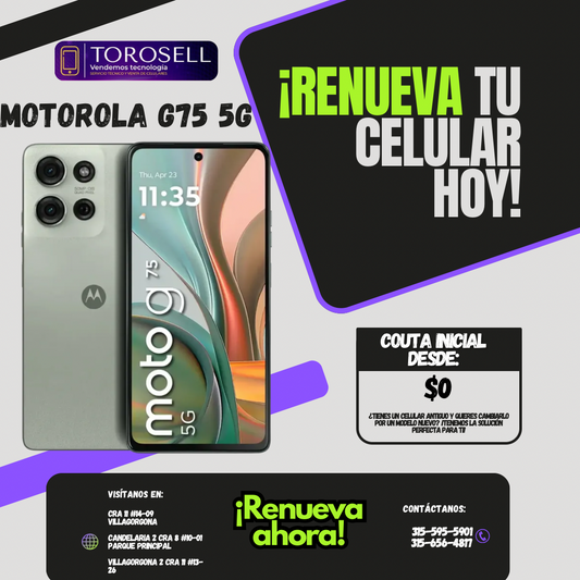 MOTOROLA G75 5G 8/256GB