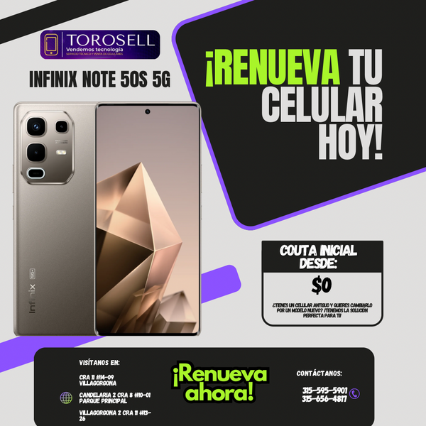 INFINIX NOTE 50S 5G 8/256