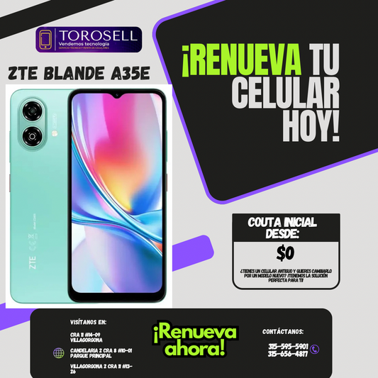 ZTE BLANDE A35E 2/64GB