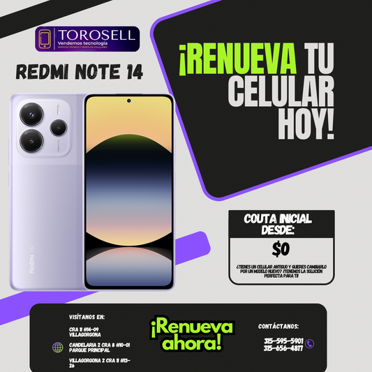 REDMI NOTE 14 8/256