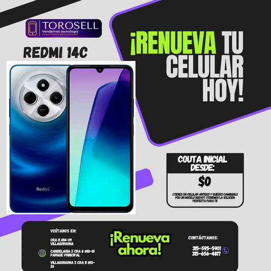 REDMI 14C 4/256GB