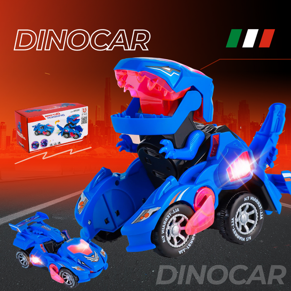 DINOCAR AZUL Y ROJO