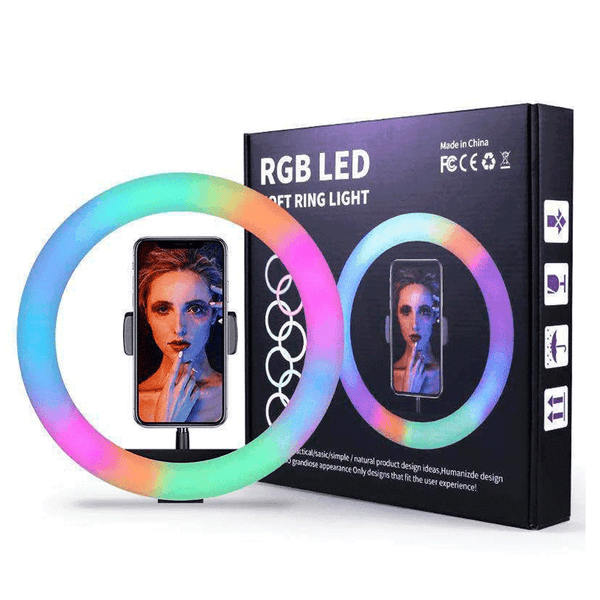 ARO LUZ 56CM RGB LED