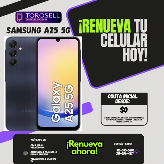 SAMSUNG A25 5G 6/128GB