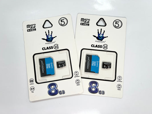 MEMORIAS MICRO SD 8GB AMERICAN