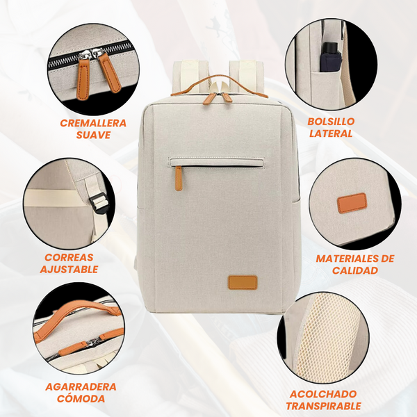 MORRAL LEGACY BEIGE Y NEGRO