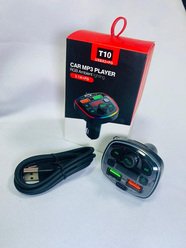Cargador para carro con Bluetooth
