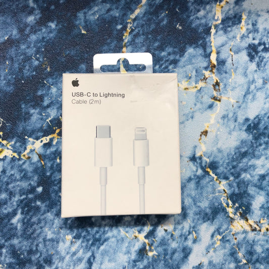 CABLE IPHONE LIGTNING TIPO C A IPHONE 2 METROS