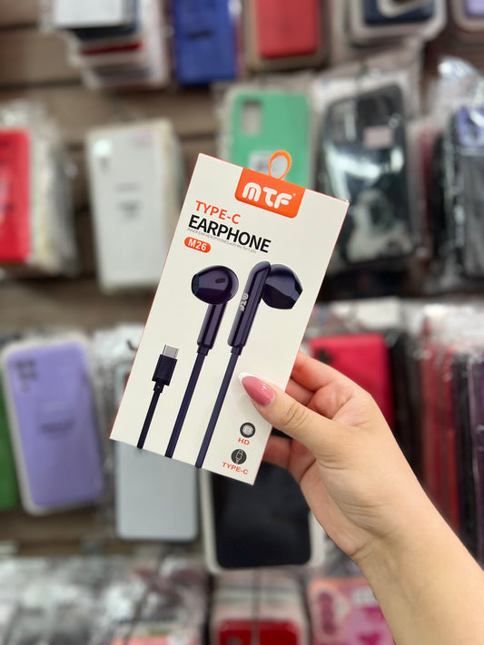 AUDÍFONOS TC EARPHONE MTF