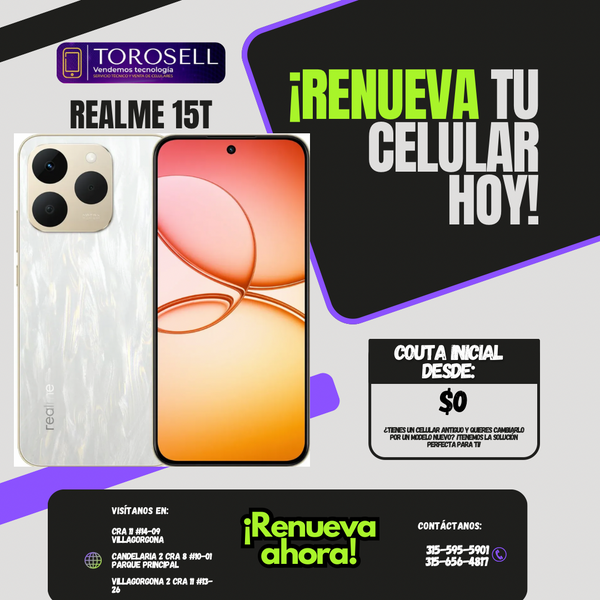 REALME 15T 8/256