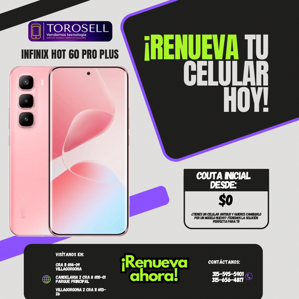 INFINIX HOT 60 PRO PLUS 8/256