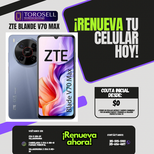 ZTE BLANDE V70 MAX