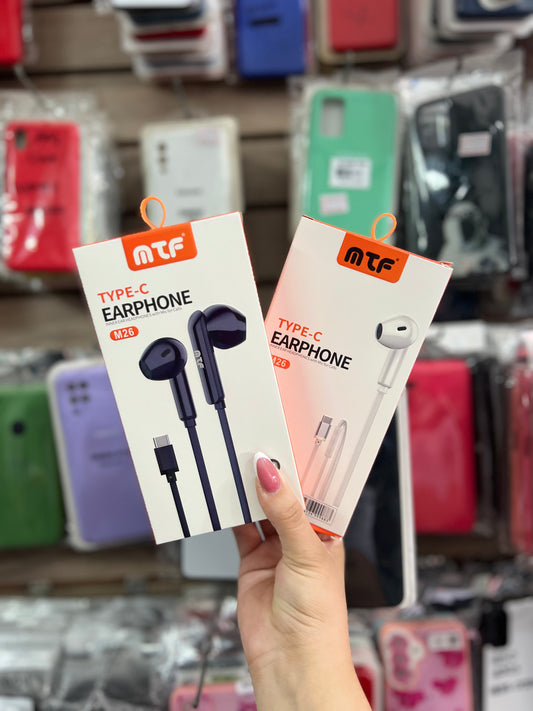 AUDÍFONOS TC EARPHONE MTF
