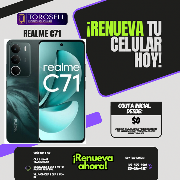 REALME C71 4/256