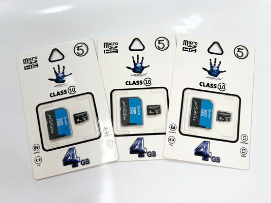 MEMORIA MICRO SD 4GB AMERICAN