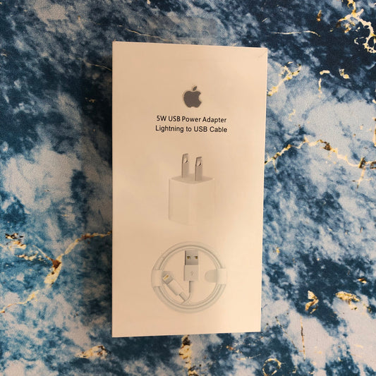 CARGADOR IPHONE USB A IPHONE 5W