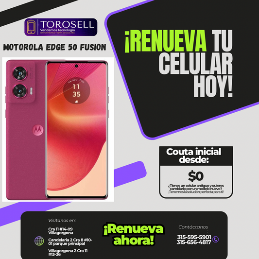 MOTOROLA EDGE 50 FUSION 8RAM/256GB