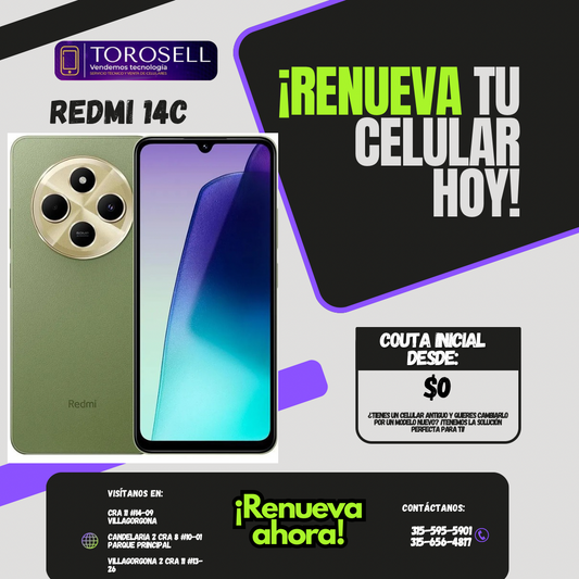 REDMI 14C 8/256GB