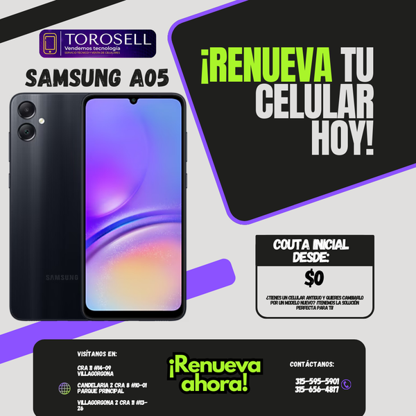 SAMSUNG A05 4/128GB
