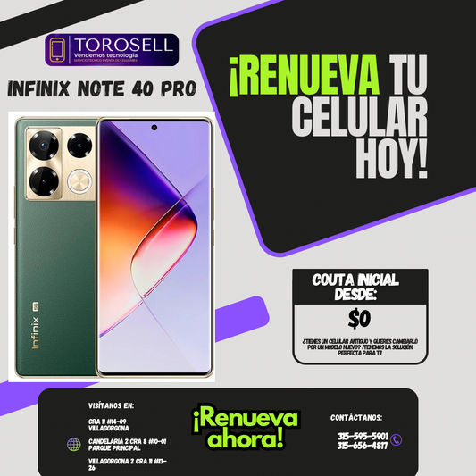 INFINIX NOTE 40 PRO 8/256GB