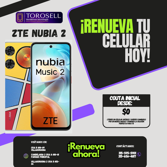 ZTE NUBIA MUSIC 2