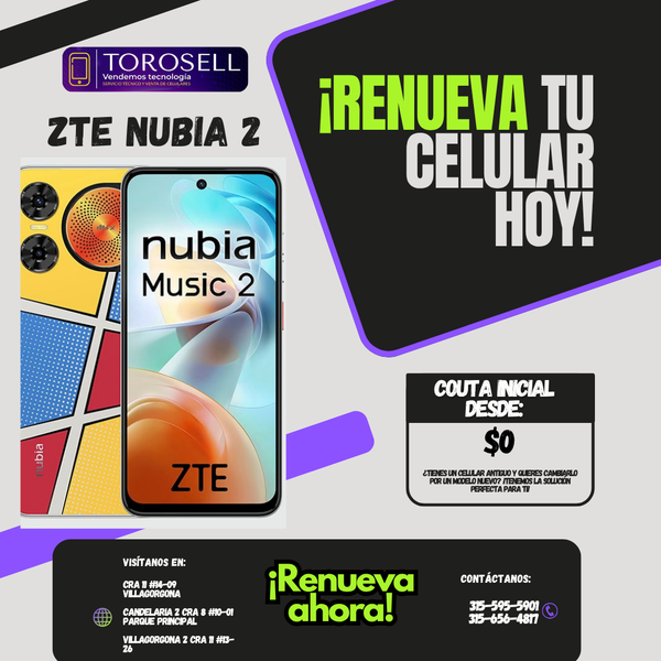 ZTE NUBIA MUSIC 2