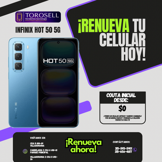INFINIX HOT 50 5G 8/256