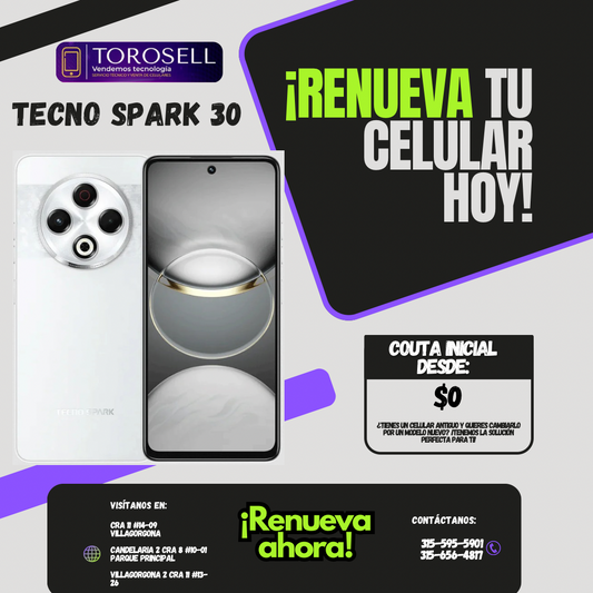 TECNO SPARK 30 8/256GB