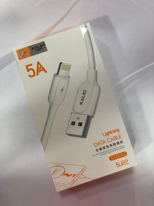 CABLE IPHONE KALIO 5 AMPERIOS