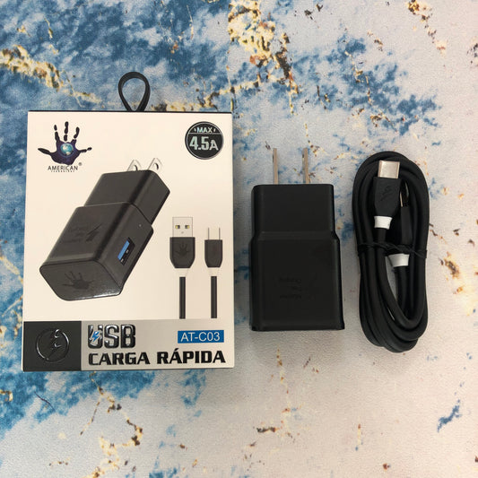 CARGADOR AMERICAN TIPO C 4.5A
