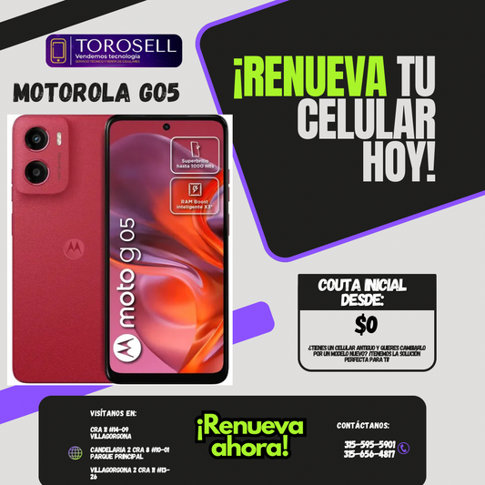 MOTOROLA G05 4/128GB