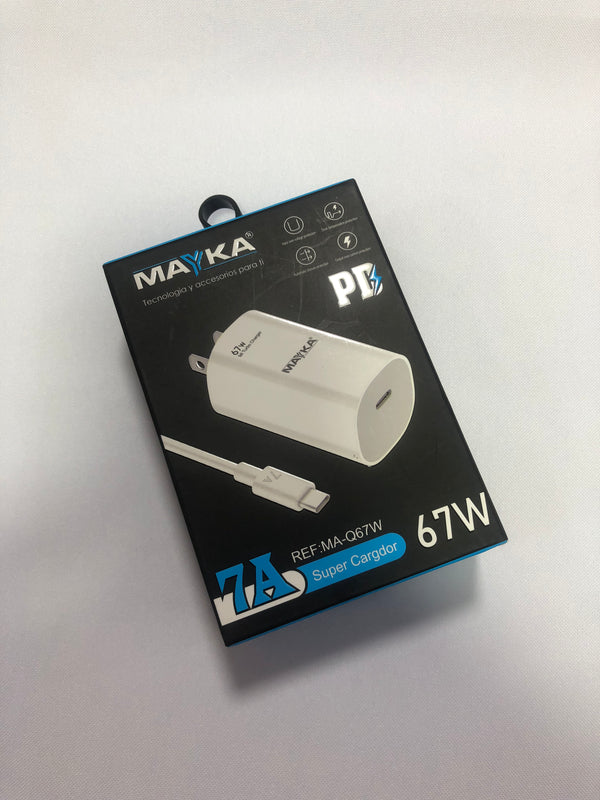 CARGADOR MAYKA 67W