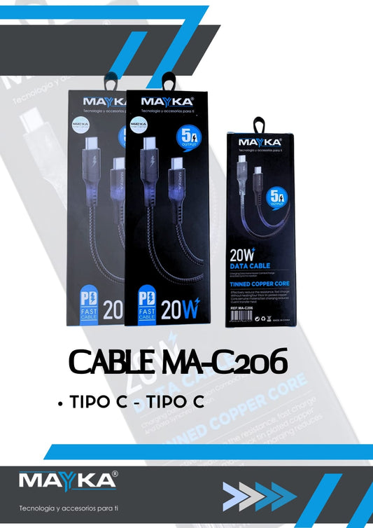 CABLE MAYKA TC A TC 20W