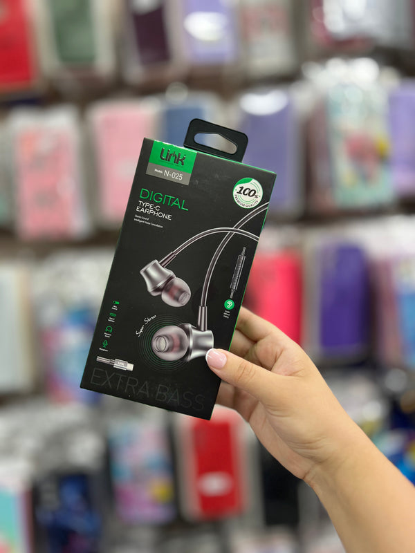 AUDÍFONOS DE CABLE TC LINK 025