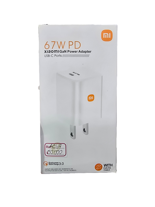 XIAOMI GAN POWER 67W TIPO C A C