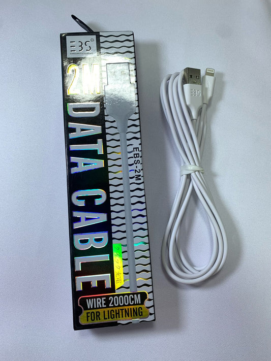 CABLE EBS IPHONE USB A IPHONE 2 METROS